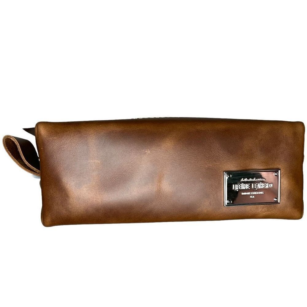 Lifetime Leather Toiletry Bag 